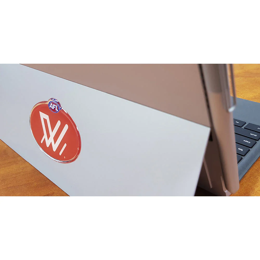 AFLW Lensed Chrome Decal - Image 8