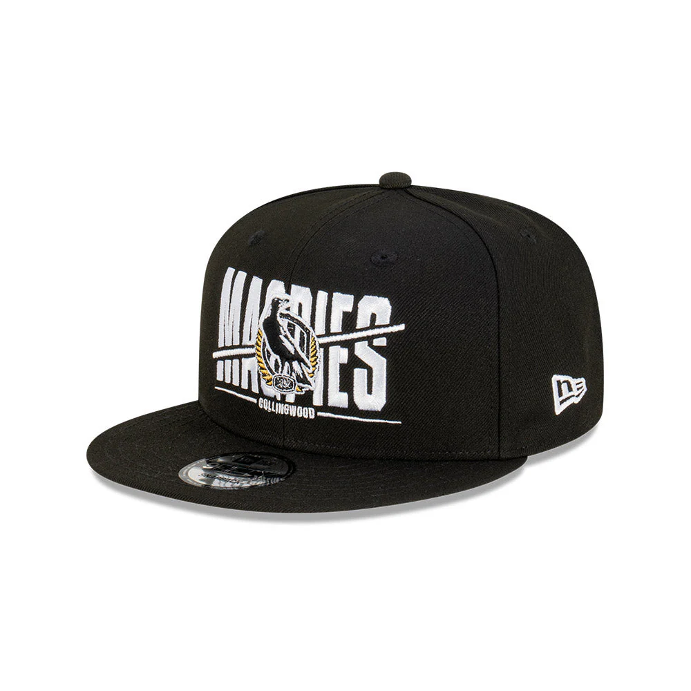 Collingwood New Era 9fifty Sliced Cap - Image 8