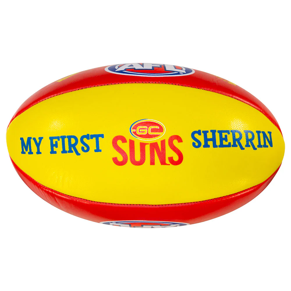 Gold Coast Suns Sherrin My First Footy - Image 3