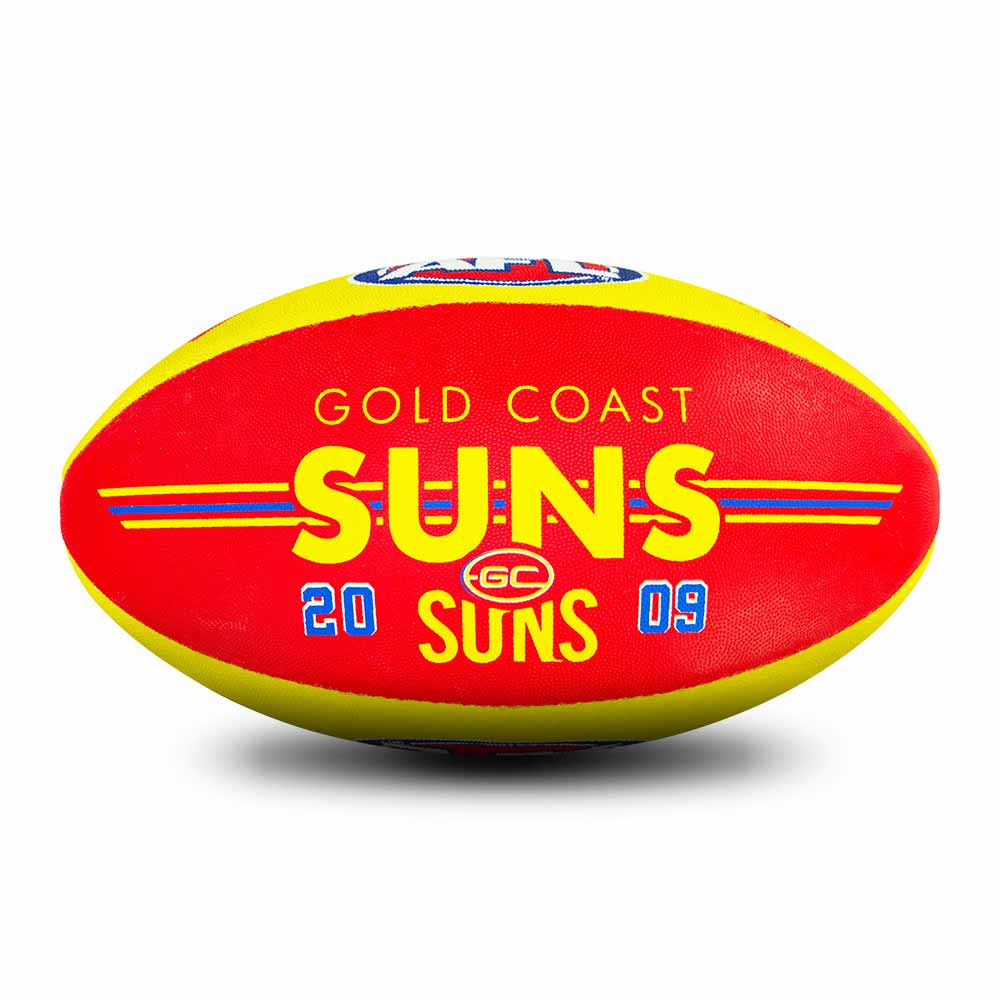 Gold Coast Suns Synthetic Football - Size 5 - Image 4