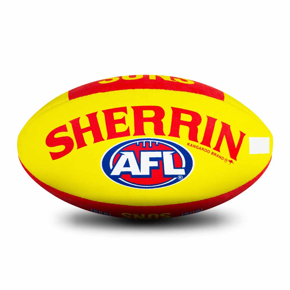 Gold Coast Suns Synthetic Football - Size 5 - Image 7
