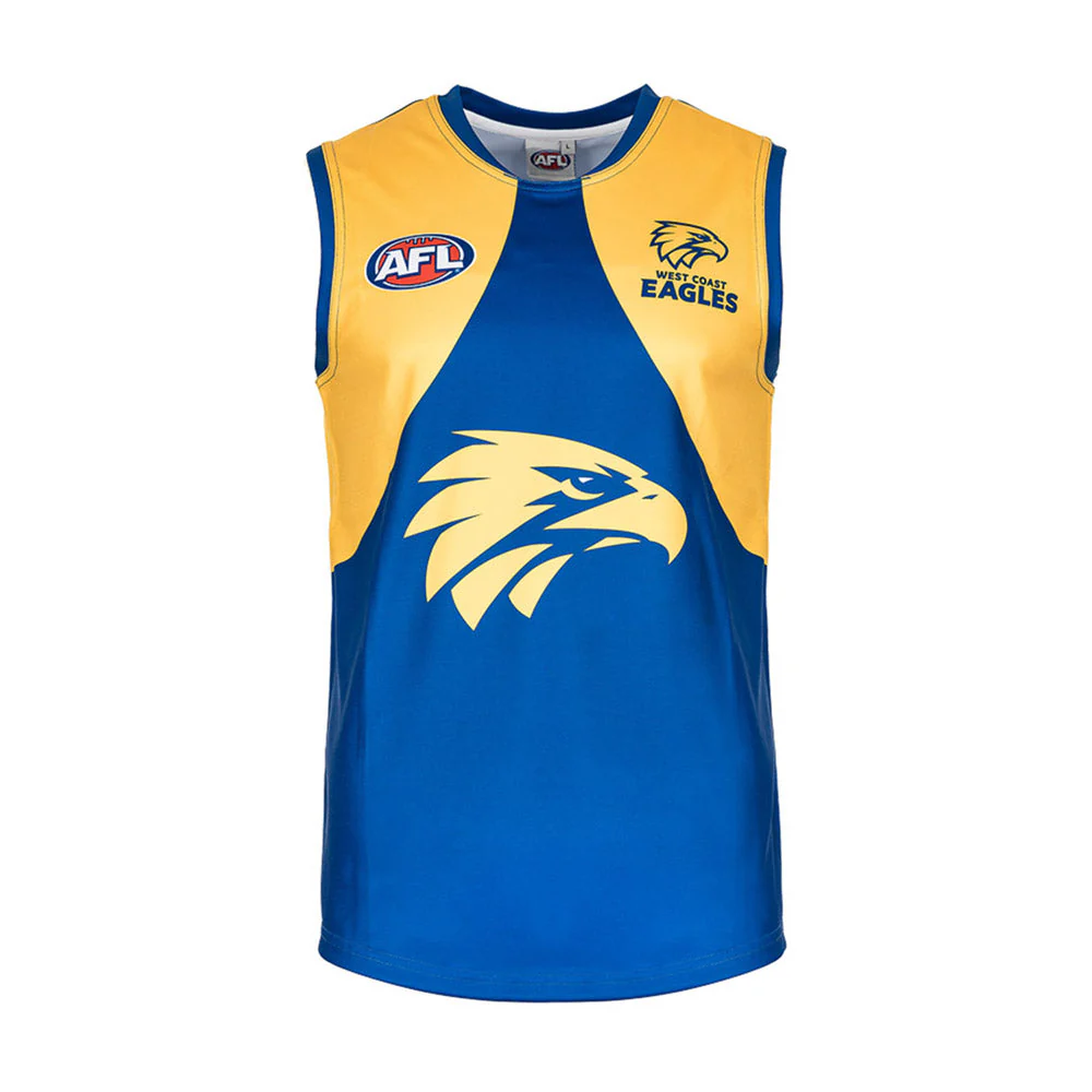 West Coast Eagles Youth Replica Guernsey - Image 4